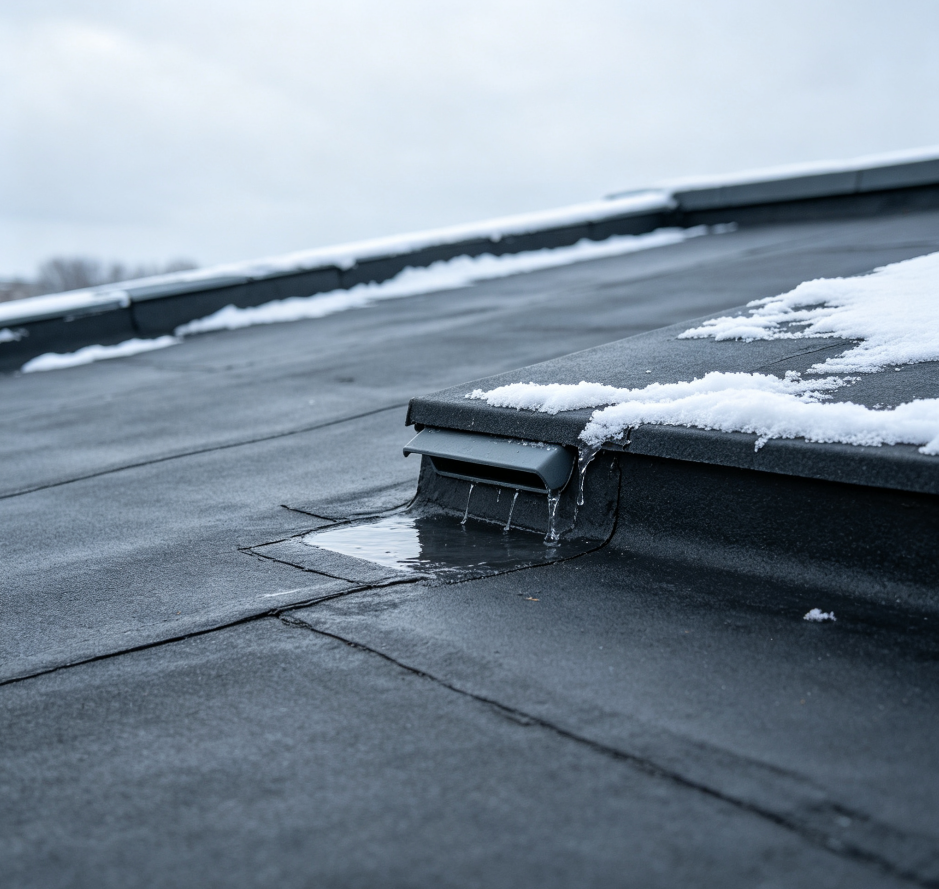 Snow Melting Roofing